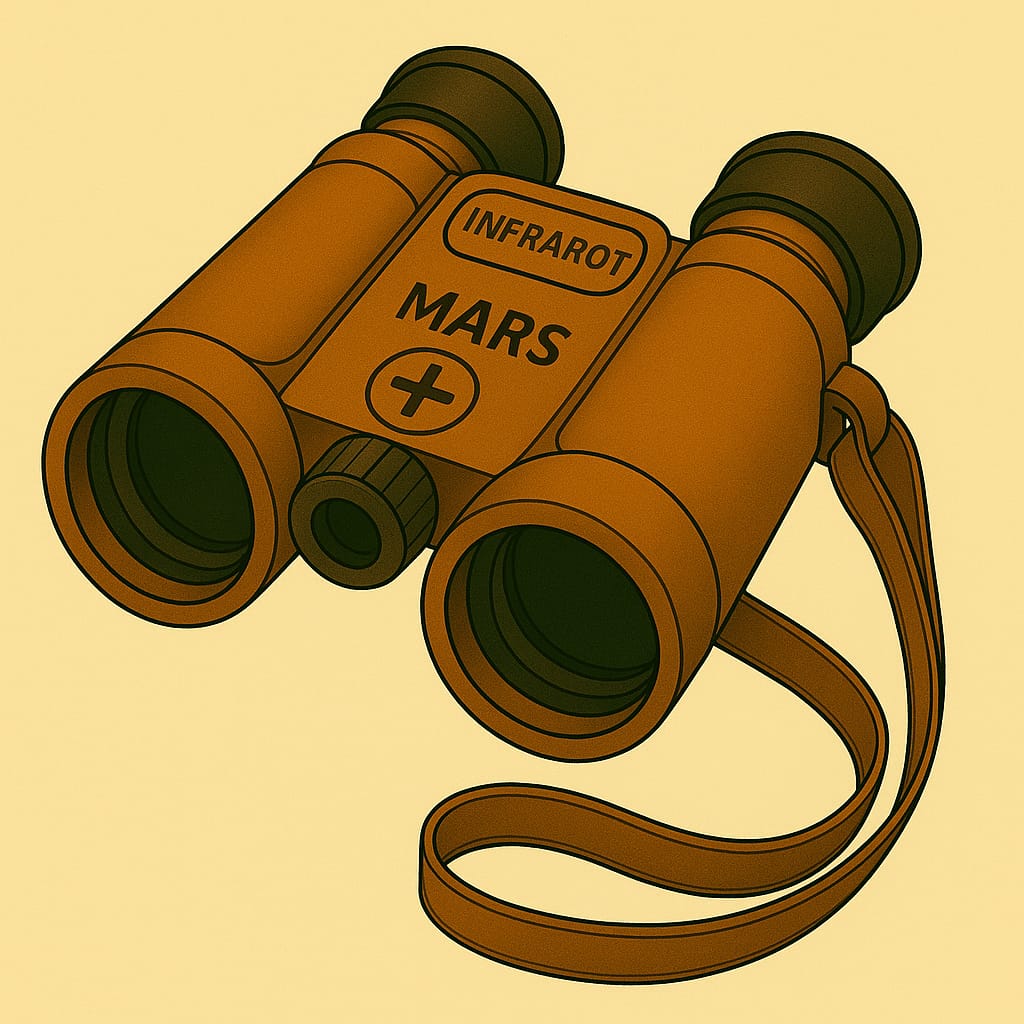 Feldstecher Mars INFRAROT, ein binokuläres Fernglas