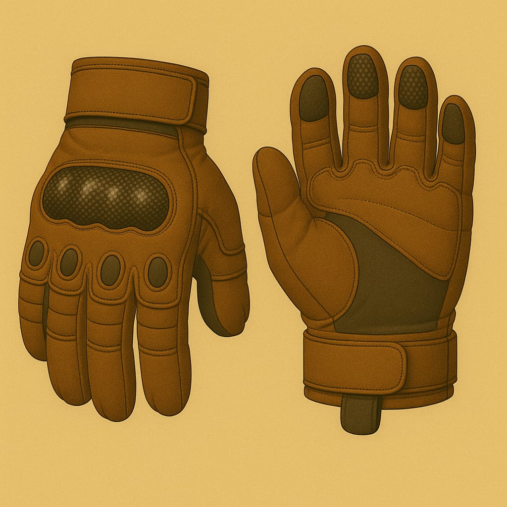 Schutzhandschuhe, dunkel