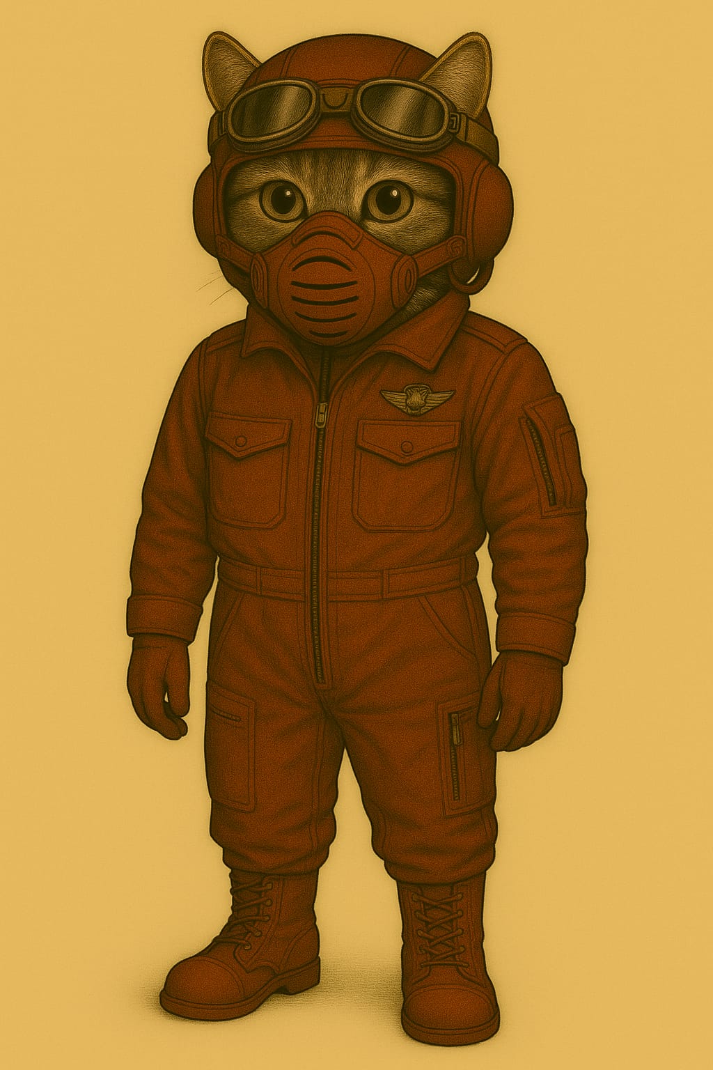 Leichtatmer mit Helm